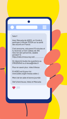 Tu as reçu un SMS de Tessa ?